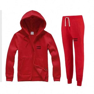 Conjunto Deportivo Unisex de Algodón Ecológico Verde Lima, Sudadera con Capucha y Cremallera de Manga Larga, Bolsillos Laterales, Estilo Casual - Product Image 2
