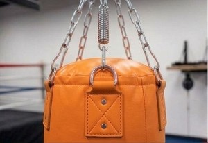 Sac de boxe d'entraînement en tissu Oxford orange K4 avec remplissage de sable pour usage en salle de sport pour adultes - Product Image 6