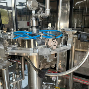 Machine d'embouteillage automatique d'eau pure AIM 40BPM 200ml/500ml avec système de rinçage, remplissage et bouchage par pompe électrique haute performance - Product Image 1