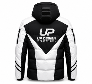 Chaqueta de Invierno Impermeable con Capucha para Hombre, Chaqueta Acolchada para Esquí, Parka para Exteriores, Fabricante OEM ODM - Product Image 2