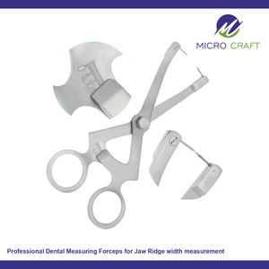 Pinzas de Medición Dentales Profesionales para Medir la Ancho de la Cresta Mandibular, Instrumentos de Alta Calidad, Fabricante de Sialkot, Pakistán - Product Image 4