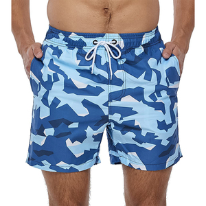Découvrez le confort ultime avec nos shorts de plage doux pour hommes, avec une ceinture élastique confortable, une doublure intérieure lisse et un poids léger. - Product Image 6