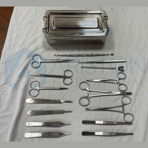 ARISTON AI-Surgical Set-01 Kit de Instrumentos Quirúrgicos Generales de Metal, Certificado CE, Cumple con ISO13485, Tamaño/Especificaciones Personalizables para - Product Image 2