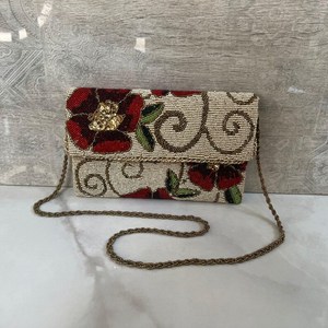 Bolso de mano de alta calidad hecho a mano con cuentas de cristal, cartera de fiesta con cuentas de cristal, a precio mayorista - Product Image 3