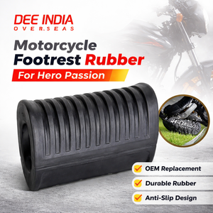 Repose-pieds en caoutchouc pour moto Hero Passion |   Repose-pieds en caoutchouc, pièce de rechange OEM - Product Image 3