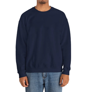 Custom Logo 350GSM Fraternity <b>Fleece</b> Sweatshirt Men Regular Fit Eco-Friendly Breathable Anti-Wrinkle Unisex Winter Crewneck - Product Image 1