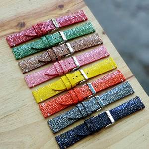 Luxali Luxury Stingray Bracelet en cuir Bracelets de montre faits à la main Top fournisseur vietnamien Tailles 18mm 20mm 22mm 26mm - Product Image 5