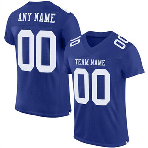 Ensemble de maillots de football personnalisés pour hommes, grande taille, vêtements de sport respirants à manches courtes et motifs imprimés pour la nouvelle saison - Product Image 1