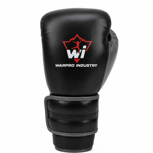 Guantes de Boxeo Profesionales de Cuero PU con Logotipo Personalizado, Guantes de Entrenamiento y Sparring para Hombres y Mujeres, Equipo de Gimnasio y Combate - Product Image 4