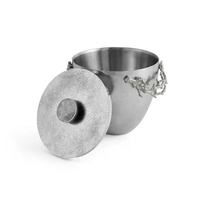 Cubo de Hielo Metálico Hecho a Mano de Calidad Premium para Exportación, para Enfriamiento de Bebidas, Equipamiento para Hostelería y Aplicaciones en Resorts, Exportación al por Mayor - Product Image 3