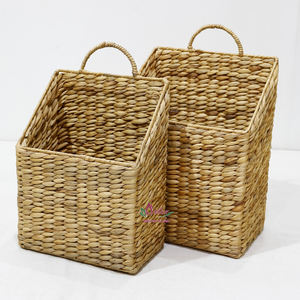 Artex Dong Thap Factory Natural Crafts Magazine Display Racks Handmade Seagrass <b>Storage</b> Holder <b>Book</b> Rack Stand - Product Image 1