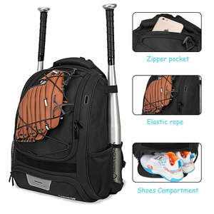 Nouveauté : Sac de baseball fabriqué au Pakistan, durable, avec roulettes, prix bas, logo personnalisé imprimé, sacs de baseball - Product Image 6