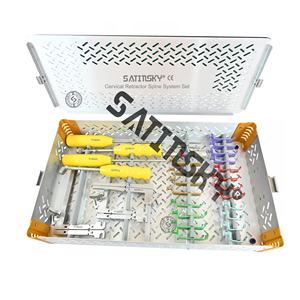 Juego de pinzas giratorias Interlaminar Kerrison, instrumentos ortopédicos para cirugía de columna, instrumento ortopédico veterinario para artroscopia - Product Image 6