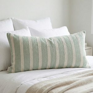 Handloom 40X65 Foldable Pillow Case Woven Textured <b>for</b> Home Decor Soft Natural Woven Pillow <b>Cover</b> Lumbar Large Size - Product Image 4