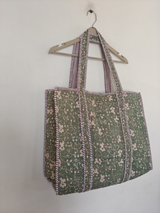 Shree Balajee Garments Classic Striped Cotton <b>Laptop</b> <b>Sleeve</b> Floral Pattern Quilted Shoulder <b>Bag</b> Cover Protective Design <b>Laptops</b> - Product Image 1