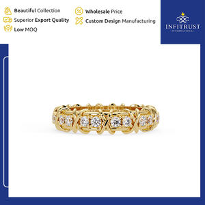 Leader dans la fourniture d'anneaux solitaires en diamant en argent sterling 925 faits à la main avec une clarté VVS au meilleur prix compétitif du marché - Product Image 3