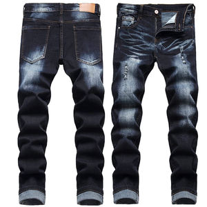 Pantalones Vaqueros Casuales para Hombre a Precio Económico, Transpirables, Nueva Moda, Pantalones Vaqueros para Hombre en Venta al Por Mayor - Product Image 1