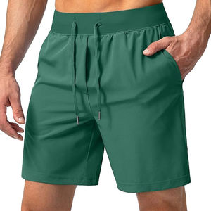Shorts de course athlétiques avec poches latérales et cordon de serrage réglable, shorts de course de qualité supérieure - Product Image 1
