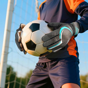 Gants de gardien de but en cuir de haute qualité, imperméables, antidérapants, à prix avantageux, best-sellers, style durable et nouveau - Product Image 4