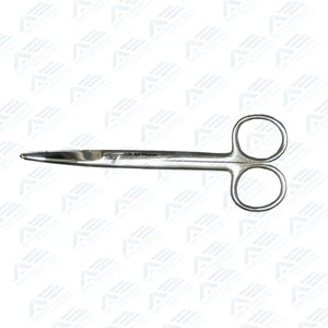 Ciseaux chirurgicaux à usage unique de qualité économique, courbés, en acier inoxydable allemand, toutes tailles disponibles, instruments médicaux - Product Image 4