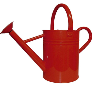 Arrosoir en métal bleu pour le jardinage avec long bec verseur et poignée, finition peinte durable, utilisation intérieure et extérieure - Product Image 5