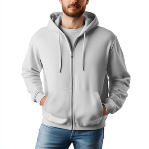 Custom Printed Men's Oversized Pullover Hoodie Winter Warm Fleece <b>Sweatshirt</b> Streetwear Fashion Hooded Men's Wear - Product Image 5