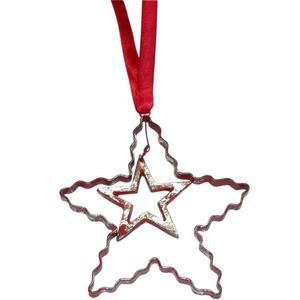 Nuevo diseño 2025, decoración colgante de Navidad, artesanía india de alta calidad, decoración del hogar de Metal, artículo de lujo al por mayor, más vendido - Product Image 3