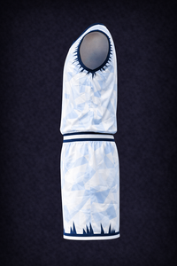 Ensemble de maillots de basket-ball personnalisés en sublimation, séchage rapide, pour équipes de basket-ball - Product Image 5