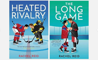 Rachel Reid Heated Rivalry et The Long Game, lot de 2 livres brochés, romance sur le thème du hockey sur glace, livraison rapide (vente en gros)