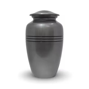 Urne funéraire métallique bleu sarcelle texturée givrée pour fournisseurs B2B en gros, idéale pour les chambres funéraires. - Product Image 2