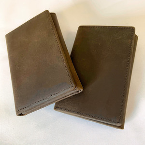 Handcrafted Genuine Leather Tri Fold Wallet Men Custom Logo Vintage Cowhide <b>Credit</b> <b>Card</b> <b>Holder</b> Billfold LTW-0174 - Product Image 2