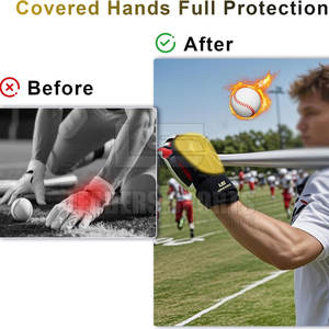 Protectores de Mano para Bateo de Béisbol con Diseño Personalizado, Material EVA/PU, Ropa Deportiva, Ropa de Entrenamiento, Protección para Bateadores, Color y Logotipo Personalizados - Product Image 3