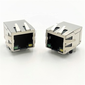 Cổng duy nhất <span class=keywords><strong>RJ45</strong></span> nối nữ nối Tab xuống dẫn với biến Áp 10/100M cho thiết bị điện tử - Product Image 3