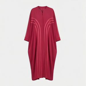Abaya pour femmes respirante et tendance, vente en gros, nouvelle arrivée, meilleure qualité, vêtements modestes confortables, style haut de gamme - Product Image 1
