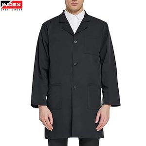 Bata de Laboratorio Médica Blanca, Diseño Personalizado, Uniforme de Hospital, Manga Larga, Tela Cómoda y Resistente, Superventas - Product Image 1