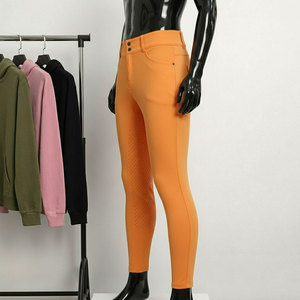 Leggings de equitación de primera calidad para mujer, pantalones de montar ajustados, leggings de compresión, pantalones de equitación con silicona. - Product Image 3