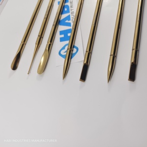 Professional Plasma Gold <b>Pedicure</b> Nail Buffer Dual-End Double Head High Quality Stainless Steel Beauty Care <b>Tools</b> - Product Image 5