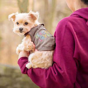 Manufacture Customized Text Pet Clothes Dog <b>T</b> Shirt Cotton Blank Puppy Vest Soft Trendy <b>Cat</b> Apparel Plain Solid Color - Product Image 6