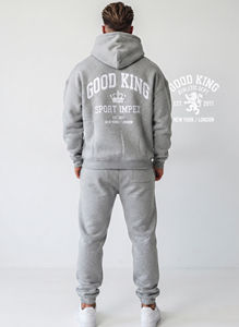 Conjunto Deportivo Personalizado para Hombre con Sudadera con Capucha y Pantalones Jogger, 100% Algodón, Ropa Deportiva Urbana de Dos Piezas - Product Image 2
