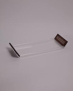 Elegante Bandeja Acrílica Pintada a Mano con Caligrafía Árabe Dorada, Perfecta para Café, Té y Ocasiones Especiales - Product Image 3