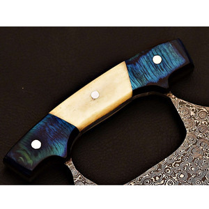 Couteaux Ulu personnalisés avec logo, lame en acier à haute teneur en carbone, manche en bois, design moderne et sûr, couteaux Ulu réglables - Product Image 6
