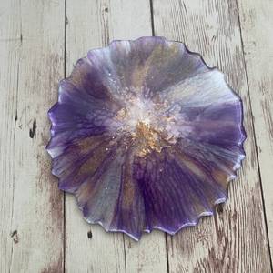 Sous-verres en résine géode, agate, décoration d'intérieur, design classique, faits à la main, légers, fonctionnels, idées cadeaux - Product Image 5