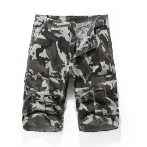 Nouveau short cargo homme taille haute, design personnalisé, pour l'été, décontracté, multipoches, tactique. - Product Image 2