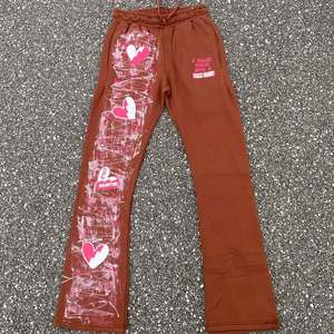 Conjunto Deportivo Casual de Invierno, Lavado Ácido, Grueso, Color Sólido, con Logotipo Personalizado, Marca Privada, Alta Calidad, Suministro al Por Mayor - Product Image 4