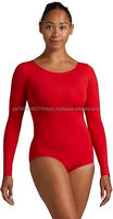 Body de ballerine de danse de gymnastique pour femmes Spandex et justaucorps adulte en nylon avec impression par sublimation pour enfants