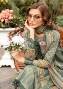 Nuevo Estilo, Vestidos Casuales de 3 Piezas para Mujer, Étnicos Pakistaníes, de Alta Calidad, Bordados a Mano, Tela Elástica, Personalizados - Product Image 2