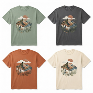 Custom DTF Printing <b>T</b>-<b>Shirt</b> Personalized Artwork Graphic Tee 100% Cotton Jersey Short Sleeve Unisex Streetwear 240 Grams <b>6XL</b> - Product Image 2