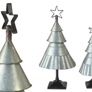 Best design Galvanized Christmas <b>Trees</b> Set of 2 Rustic Metal Christmas <b>Trees</b> Farmhouse Christmas Decor <b>Tabletop</b> Christmas <b>Tree</b> - Product Image 4