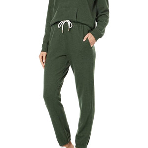 Pantalones Deportivos para Mujer, con Logotipo Personalizado, Cordón Ajustable, Bolsillos Laterales, Tela de Algodón, Fabricante OEM, Venta al Por Mayor - Product Image 1