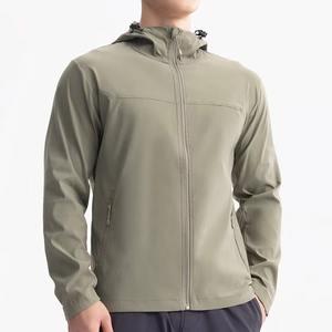 Veste de sport à capuche pour homme, veste d'entraînement, veste de course, veste zippée pour activités sportives en plein air - Product Image 1